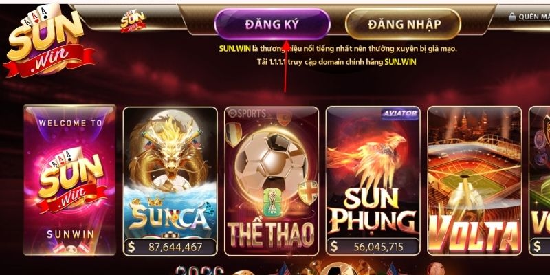 Kiểm tra thông tin kỹ trước đăng ký Sunwin để tránh sai sót về sau 